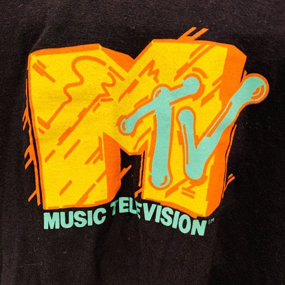Vintage 80's MTV T-shirt Size Small - Picture 3 of 6